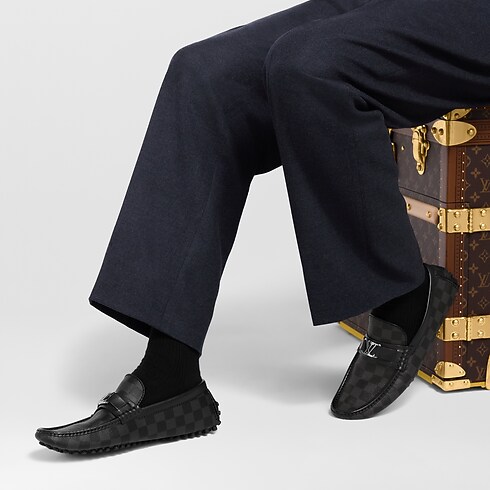 Canvas Damier Graphite Zapatos Todos los zapatos Mocasín Hockenheim | Louis Vuitton ® (Ampliar producto)