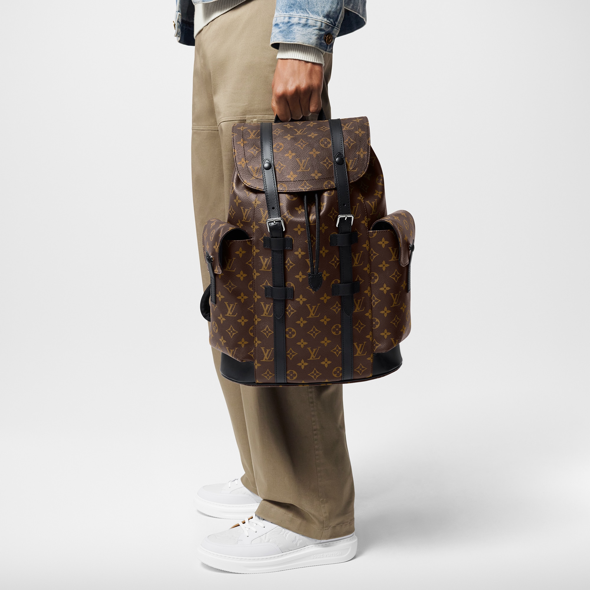 Canvas Monogram Macassar Viajes Todo el equipaje y los accesorios Mochila Christopher MM | Louis Vuitton ® (Ampliar producto)