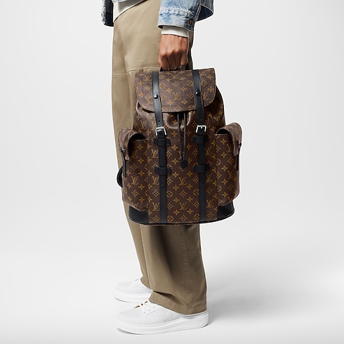 Canvas Monogram Macassar Viajes Todo el equipaje y los accesorios Mochila Christopher MM | Louis Vuitton ® (Ampliar producto)