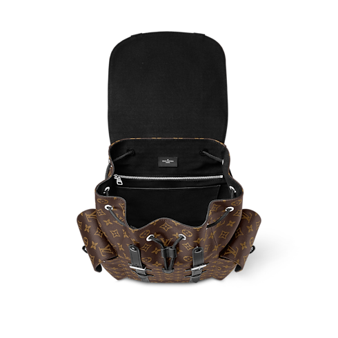 Canvas Monogram Macassar Viajes Todo el equipaje y los accesorios Mochila Christopher MM | Louis Vuitton ® (Ampliar producto)