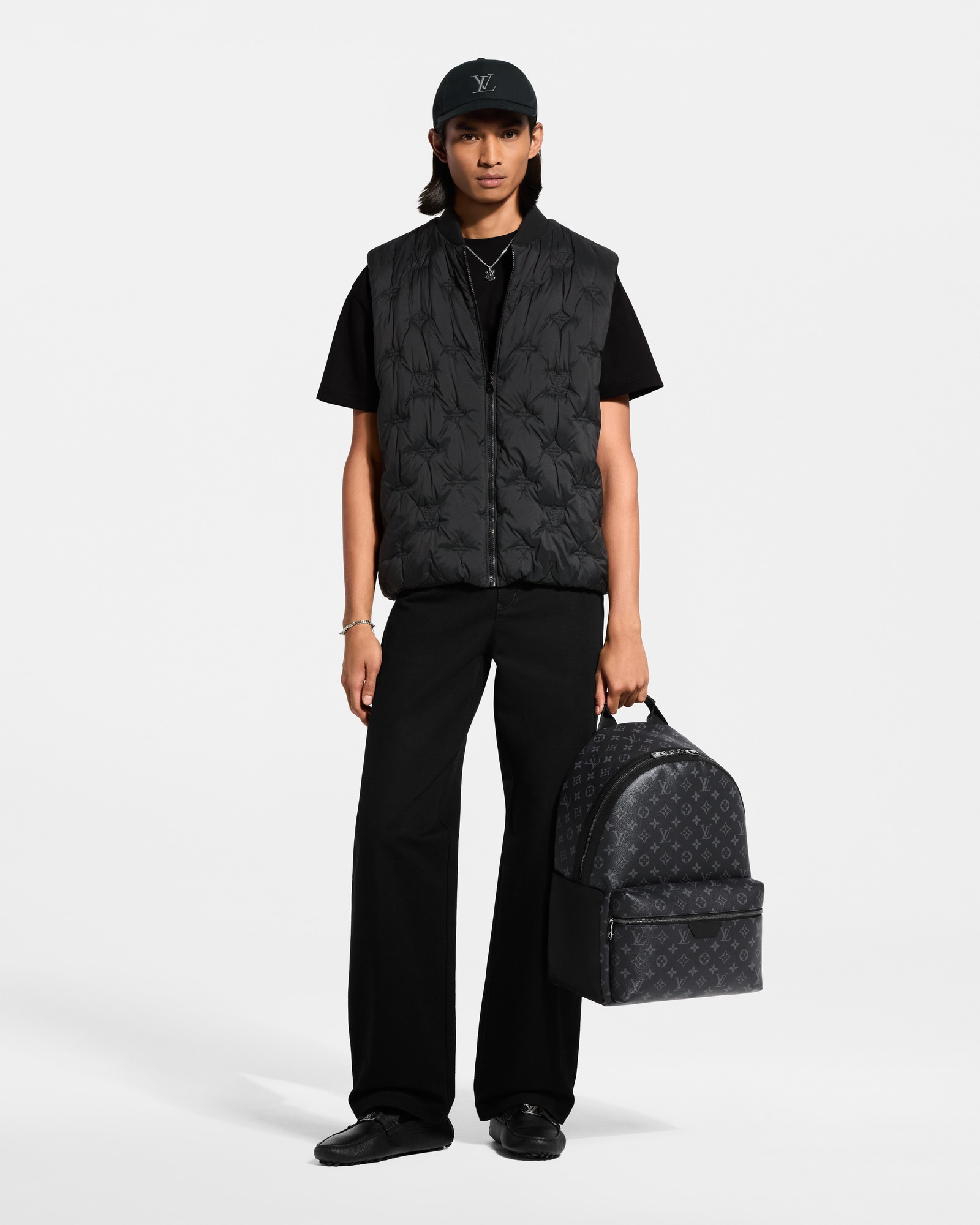 Discovery Backpack Lv Bags Man Bag Discovery Backpack MM Monogram Eclipse Men  Bags LOUIS VUITTON
