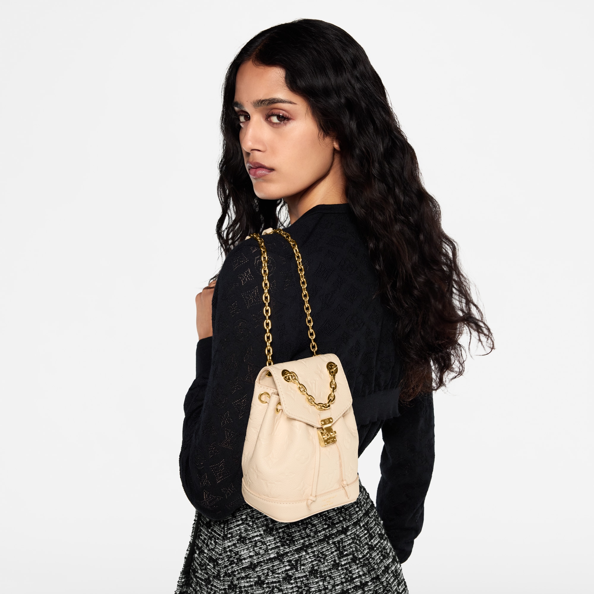 Monogram Empreinte Carteras y artículos de piel pequeños Carteras con cadena y Micro Bolsas Mochila Nano Noé | Louis Vuitton ® (Ampliar producto)