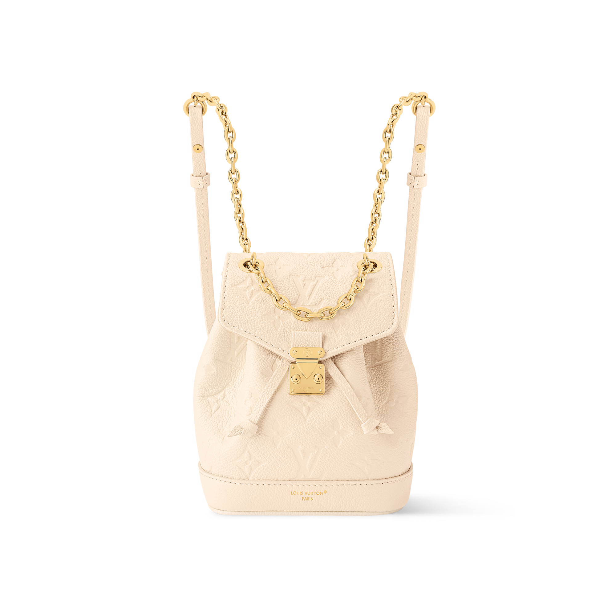 Monogram Empreinte Carteras y artículos de piel pequeños Carteras con cadena y Micro Bolsas Mochila Nano Noé | Louis Vuitton ® (Ampliar producto)