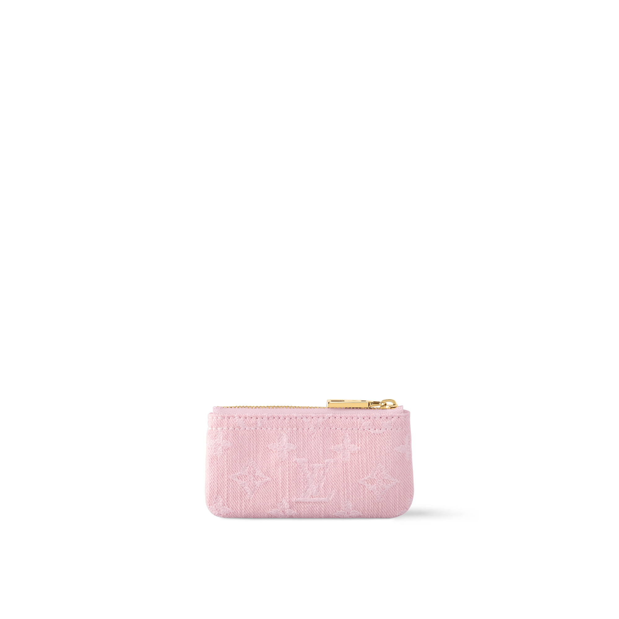Monogram Denim Carteras y artículos de piel pequeños Portatarjetas y llaveros Monedero con llavero | Louis Vuitton ® (Ampliar producto)