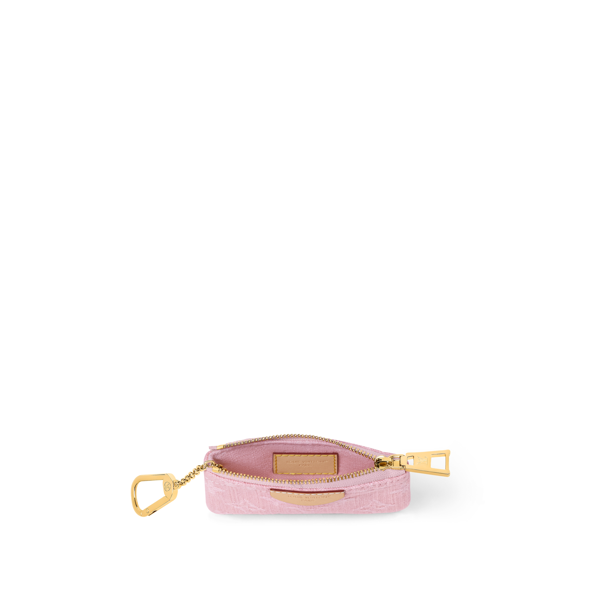 Monogram Denim Carteras y artículos de piel pequeños Portatarjetas y llaveros Monedero con llavero | Louis Vuitton ® (Ampliar producto)