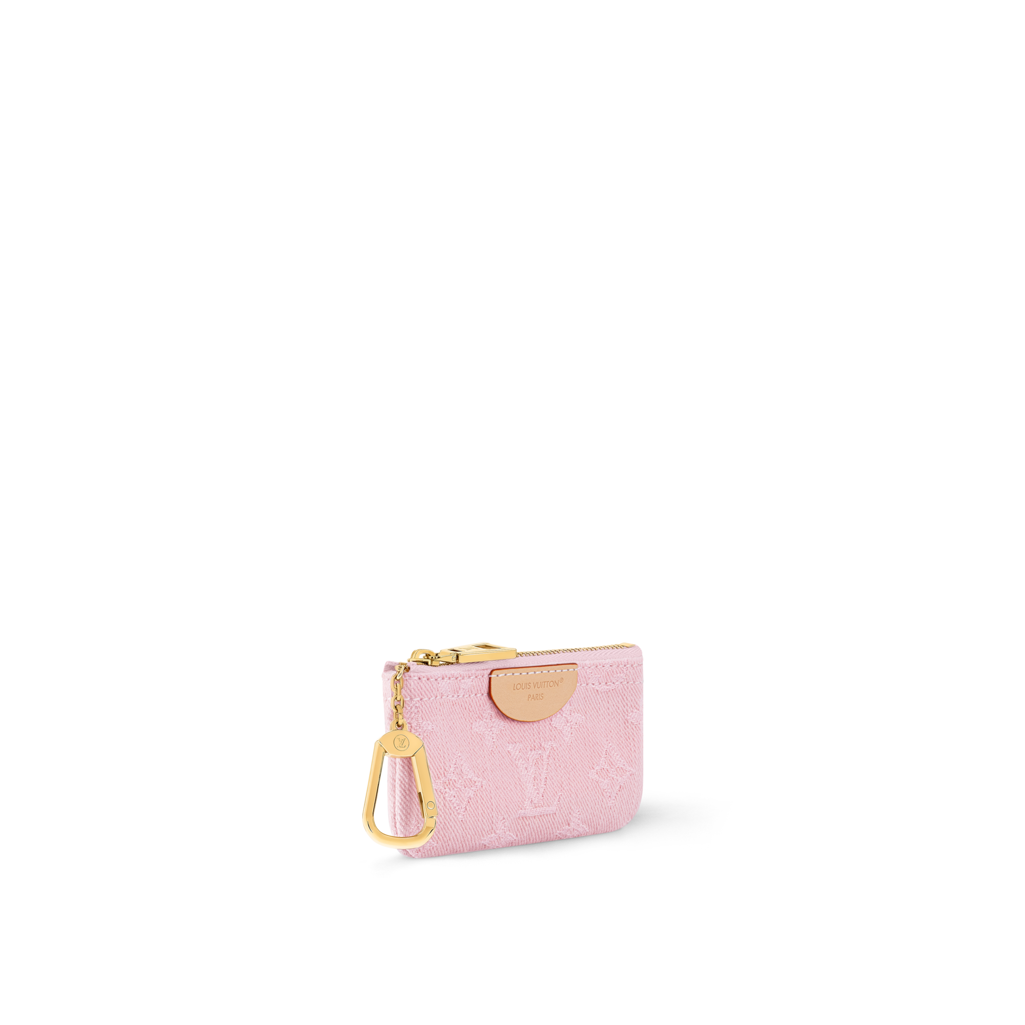 Monogram Denim Carteras y artículos de piel pequeños Portatarjetas y llaveros Monedero con llavero | Louis Vuitton ® (Ampliar producto)