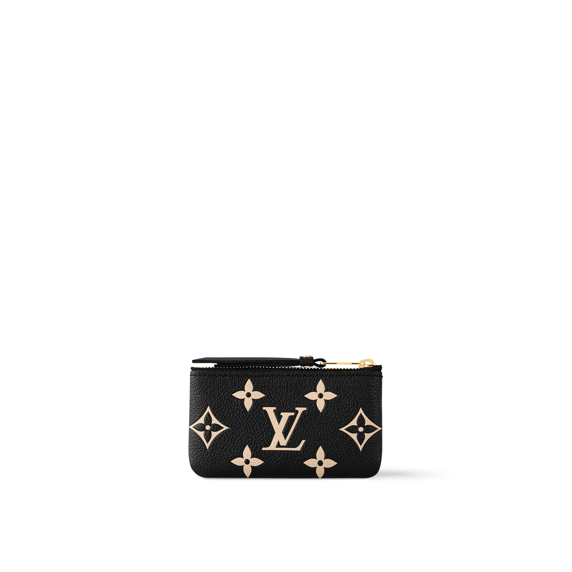 Bicolor Monogram Empreinte Leather Carteras y artículos de piel pequeños Todas las carteras y artículos de piel pequeños Monedero con llavero | Louis Vuitton ® (Ampliar producto)
