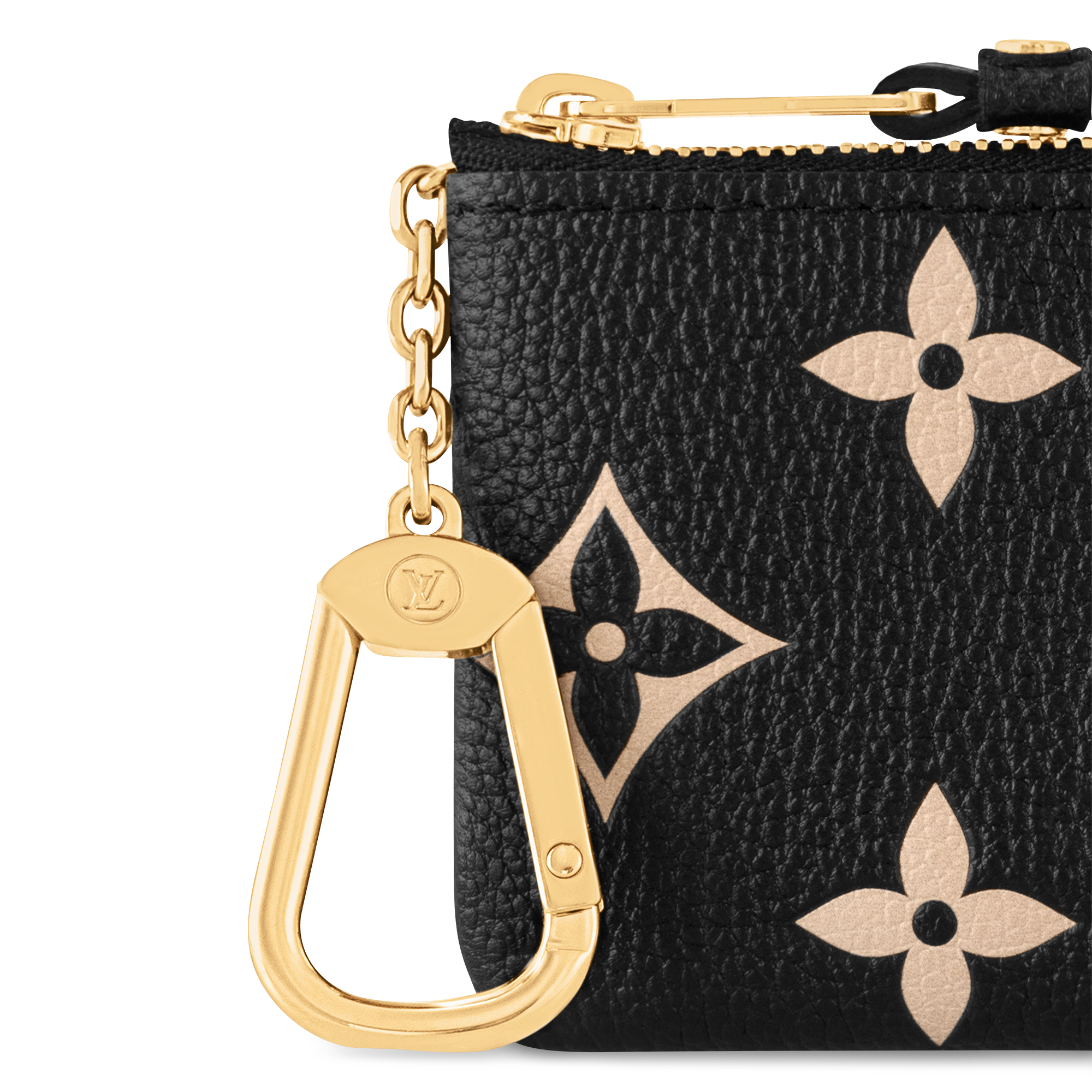 Bicolor Monogram Empreinte Leather Carteras y artículos de piel pequeños Todas las carteras y artículos de piel pequeños Monedero con llavero | Louis Vuitton ® (Ampliar producto)