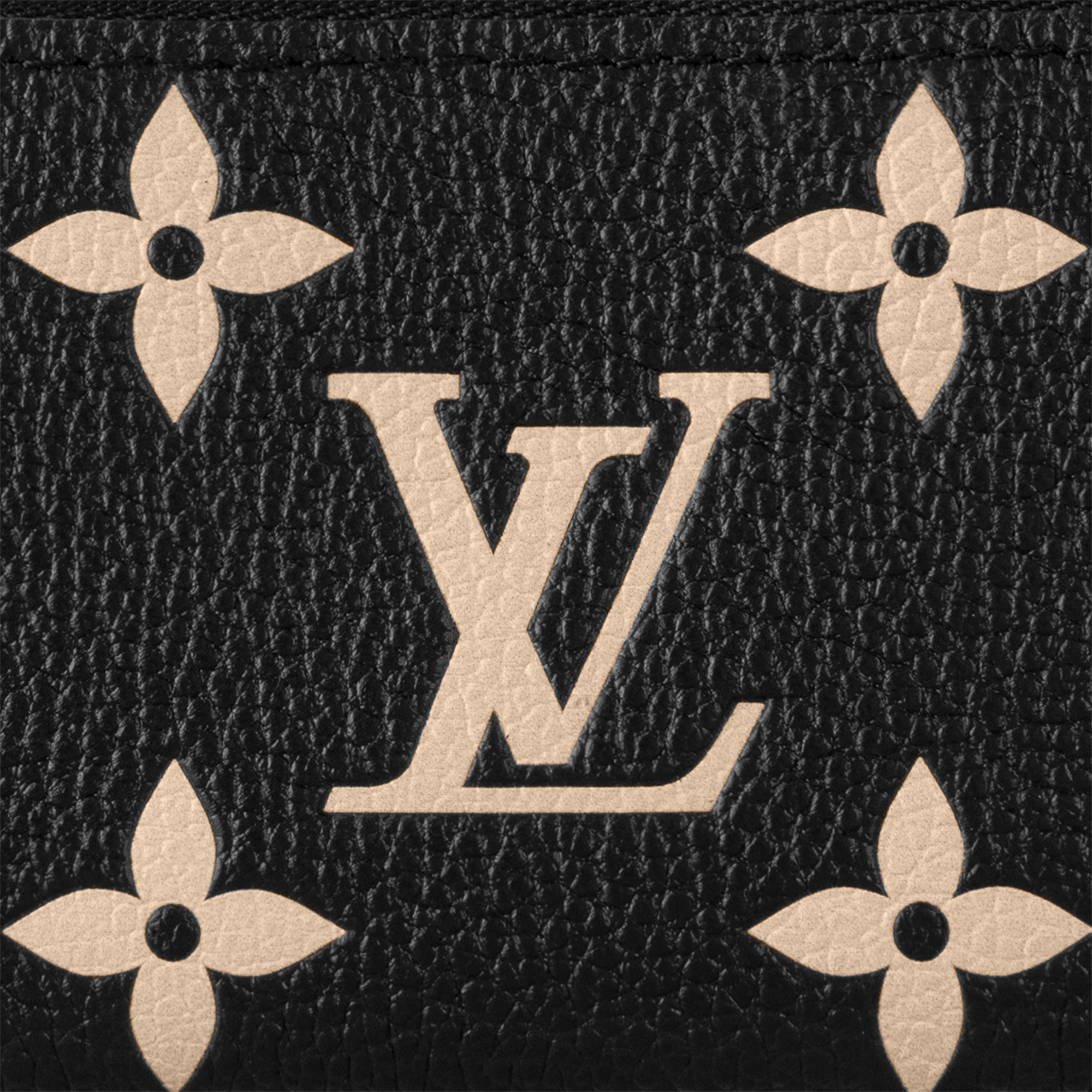 Bicolor Monogram Empreinte Leather Carteras y artículos de piel pequeños Todas las carteras y artículos de piel pequeños Monedero con llavero | Louis Vuitton ® (Ampliar producto)