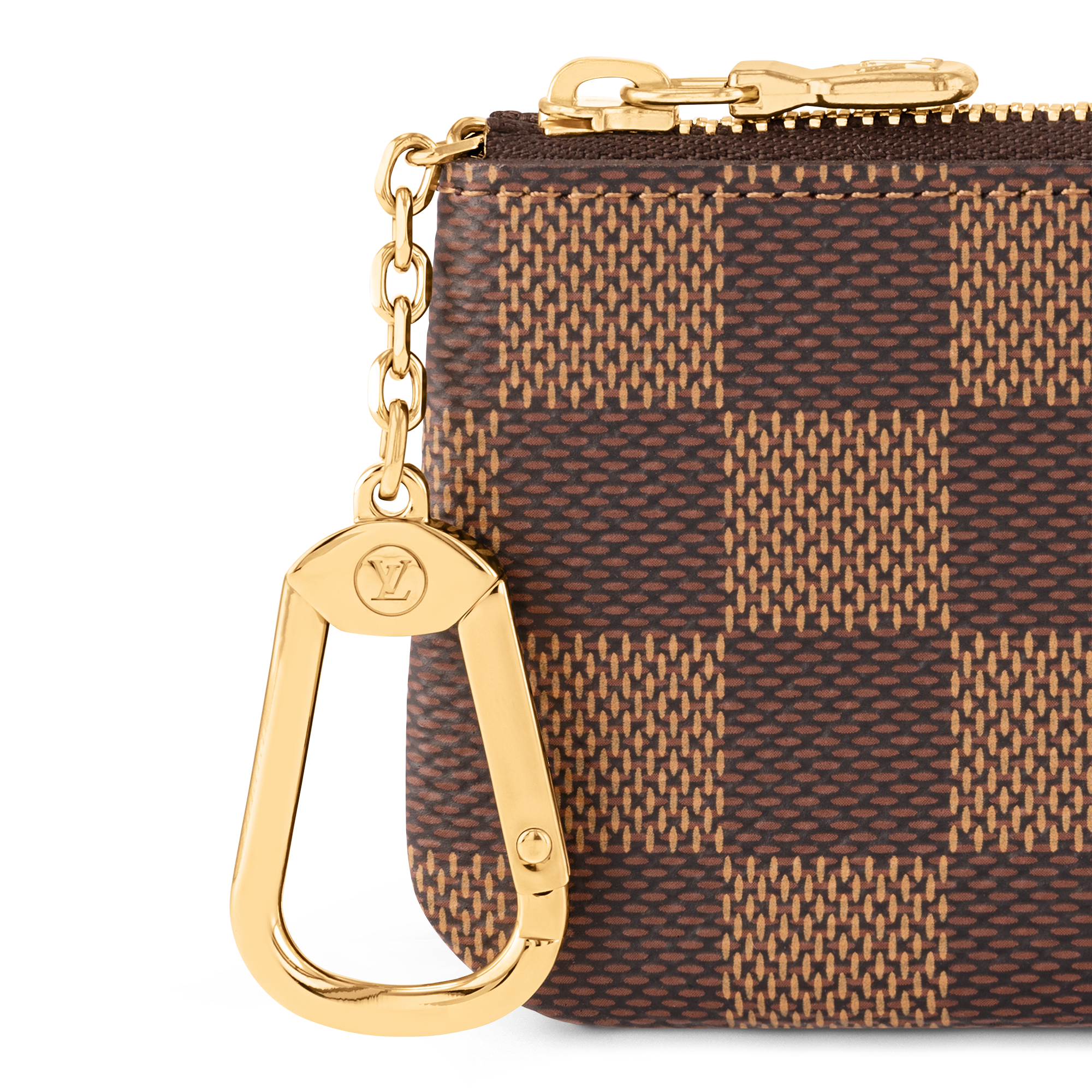 Damier Ebene Carteras y artículos de piel pequeños Todas las carteras y artículos de piel pequeños Monedero con llavero | Louis Vuitton ® (Ampliar producto)