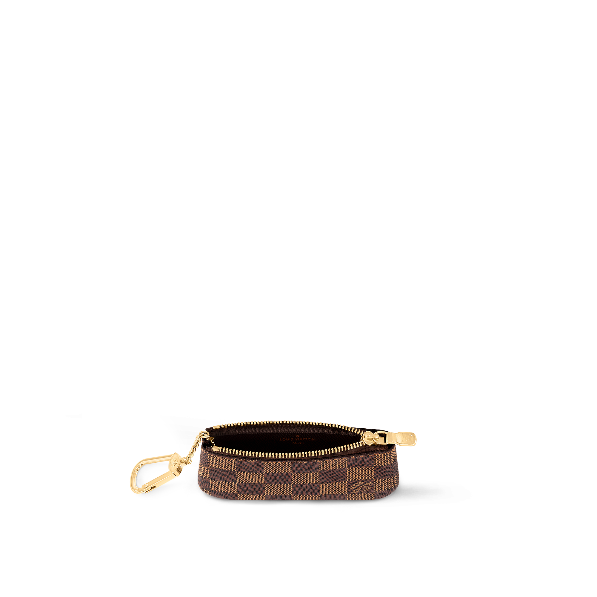 Damier Ebene Carteras y artículos de piel pequeños Todas las carteras y artículos de piel pequeños Monedero con llavero | Louis Vuitton ® (Ampliar producto)