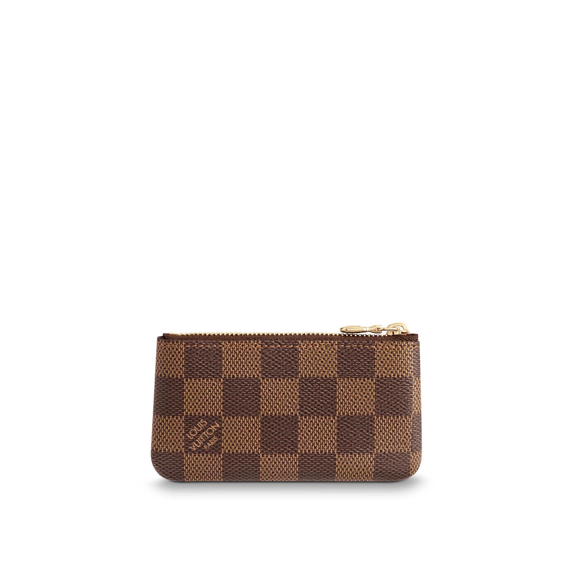 Damier Ebene Carteras y artículos de piel pequeños Todas las carteras y artículos de piel pequeños Monedero con llavero | Louis Vuitton ® (Ampliar producto)