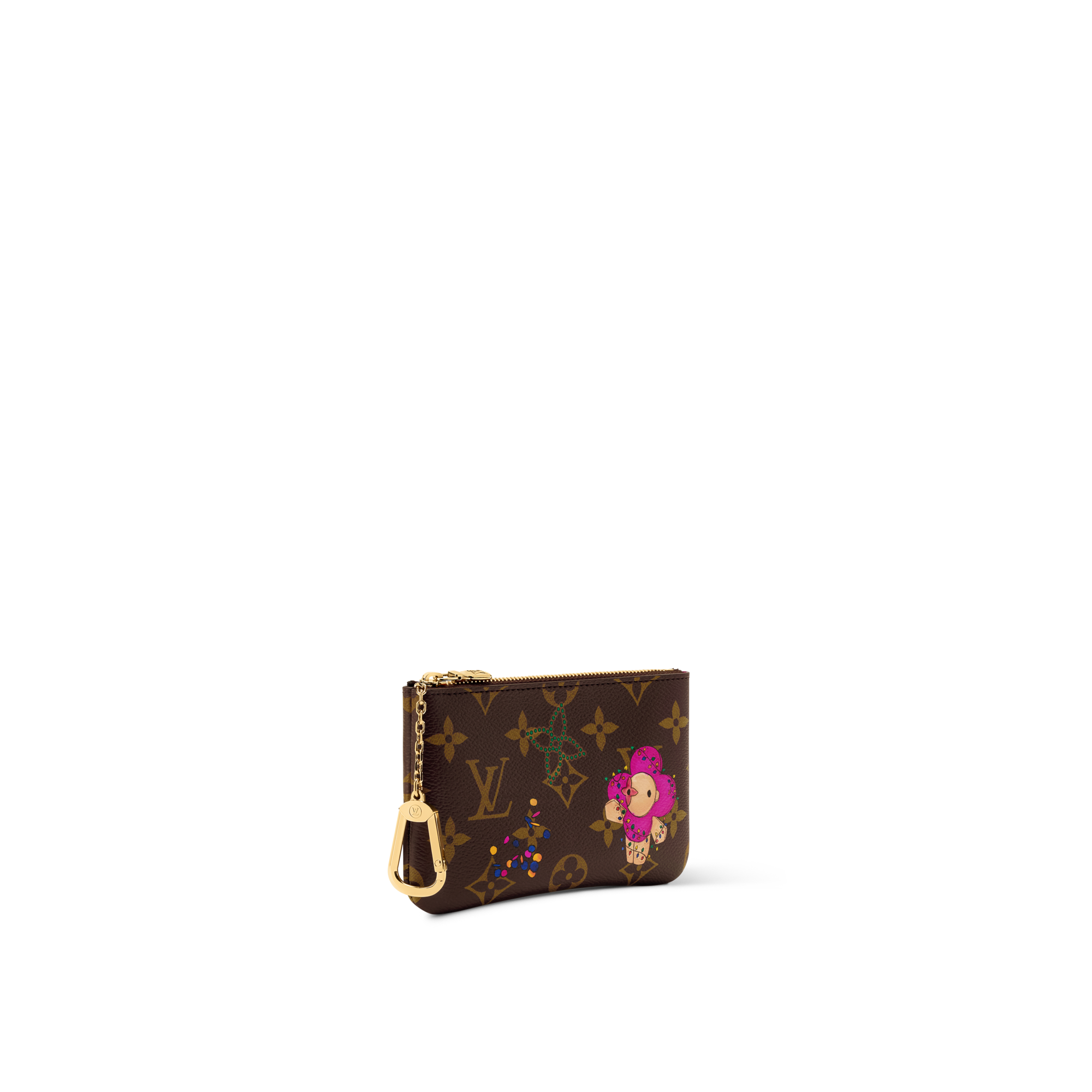 Monogram Carteras y artículos de piel pequeños Portatarjetas y llaveros Monedero Key Pouch S | Louis Vuitton ® (Ampliar producto)