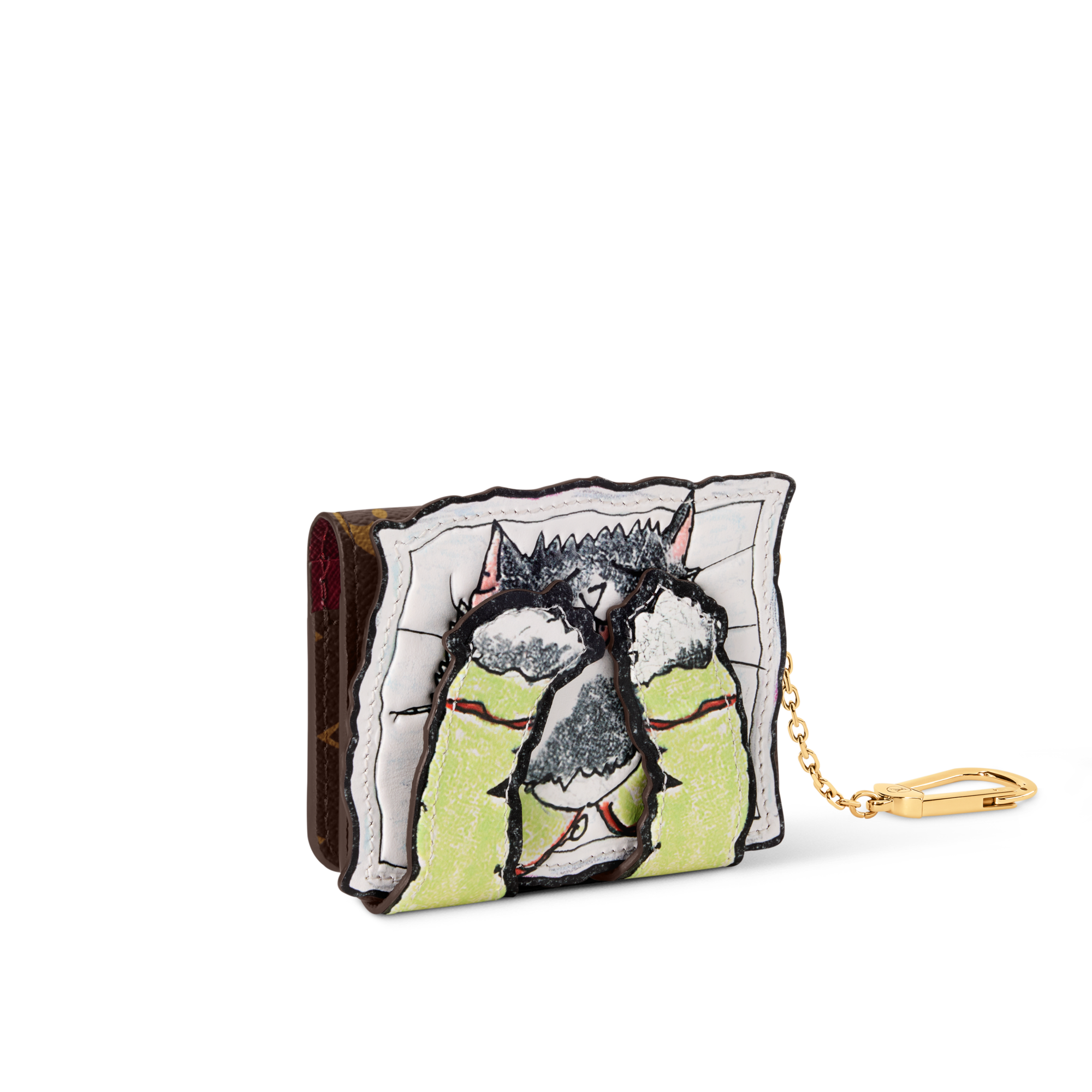 Otras pieles Carteras y artículos de piel pequeños Portatarjetas y llaveros Monedero Pawket | Louis Vuitton ® (Ampliar producto)