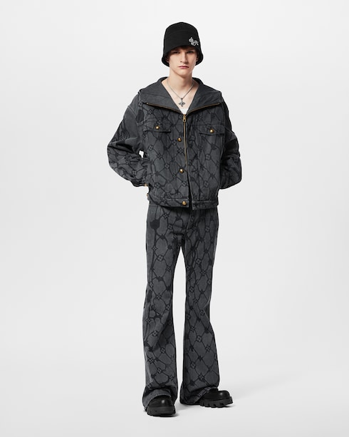Discontinued Product Obs 12 Moletom Jeans com Capuz e Monogram | Louis Vuitton ®