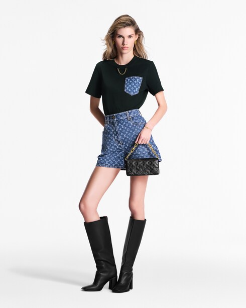 Ready-to-Wear Skirts and Shorts Monogram Denim Shorts | Louis Vuitton ®