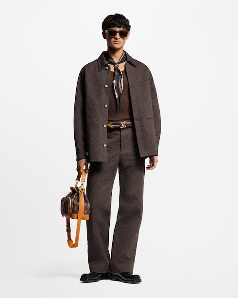 Ready-to-Wear Coats and Outerwear Monogram Embossed Overshirt | Louis Vuitton ®