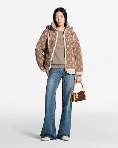 Ready-to-Wear Coats and Jackets Monogram Fleece Hooded Jacket | Louis Vuitton ®