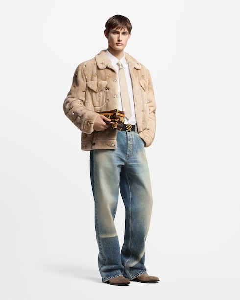 Prêt-à-Porter Chemises Chemise manches longues Monogram Jacquard en coton | Louis Vuitton ®