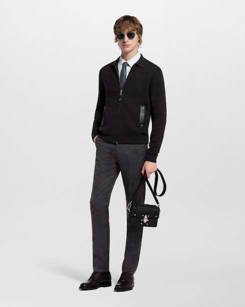 S00 Para Ele New Formal Gravata Monogram Pinstripes | Louis Vuitton ®