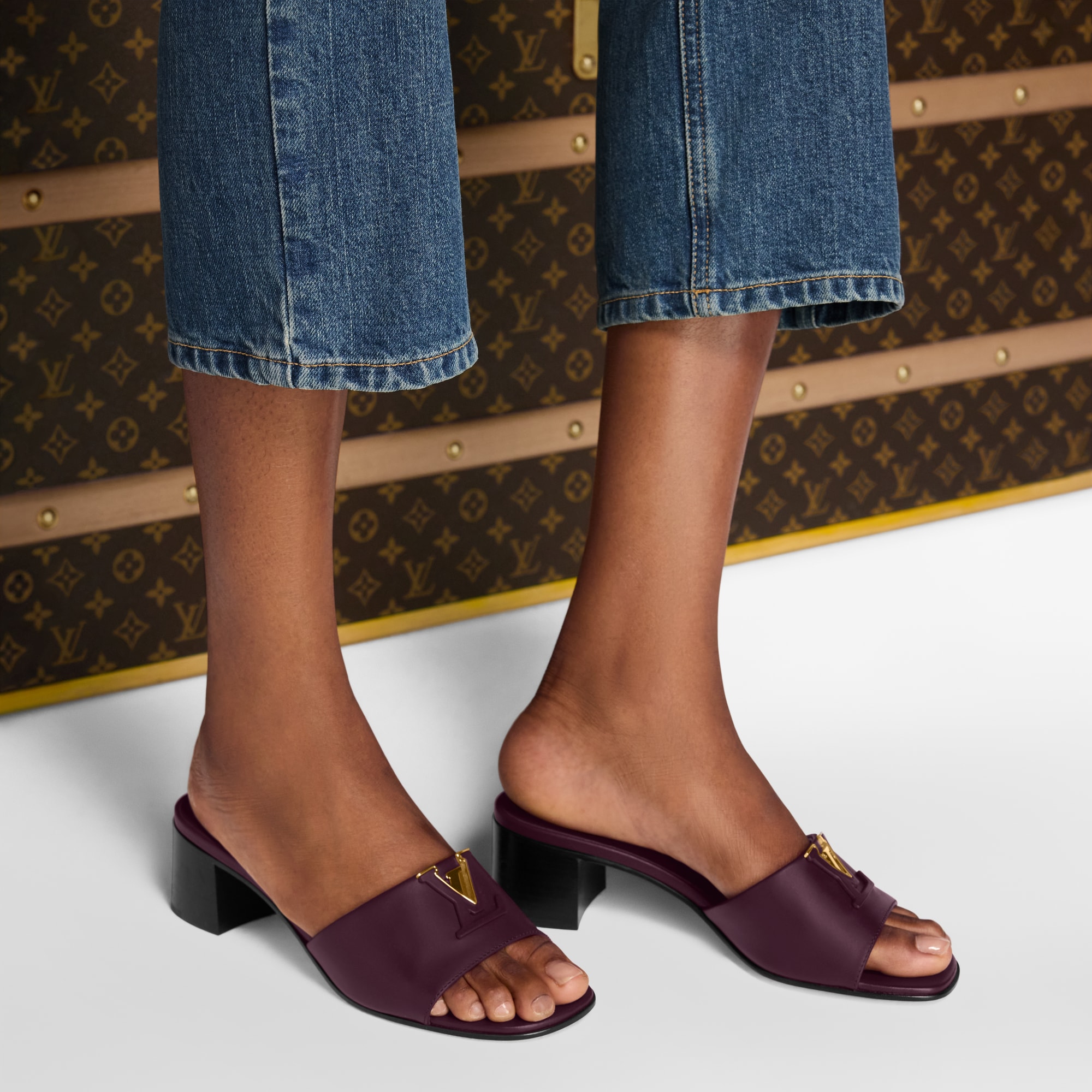  Zapatos Todos los zapatos Mule LV Mare | Louis Vuitton ® (Ampliar producto)