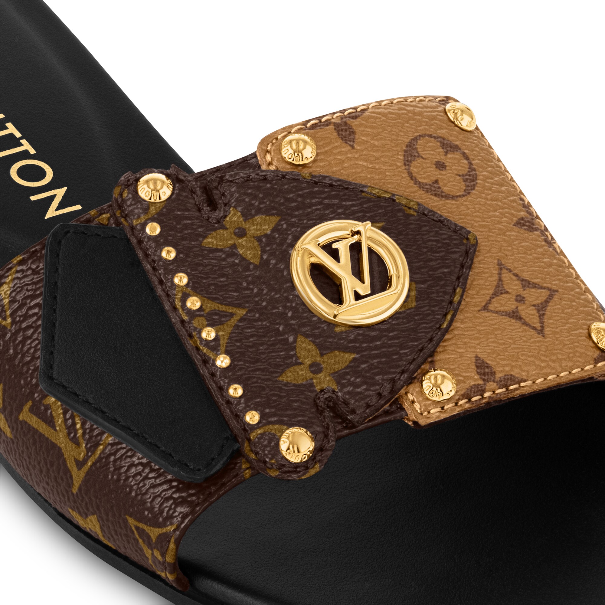  Zapatos Mules Mule plano LV Frame | Louis Vuitton ® (Ampliar producto)