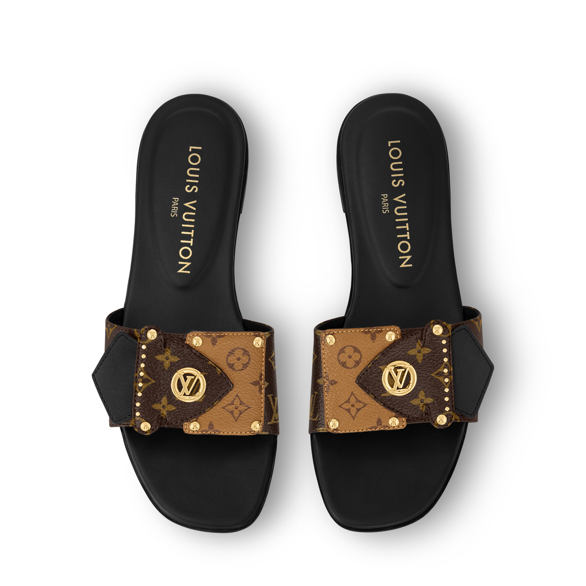  Zapatos Mules Mule plano LV Frame | Louis Vuitton ® (Ampliar producto)