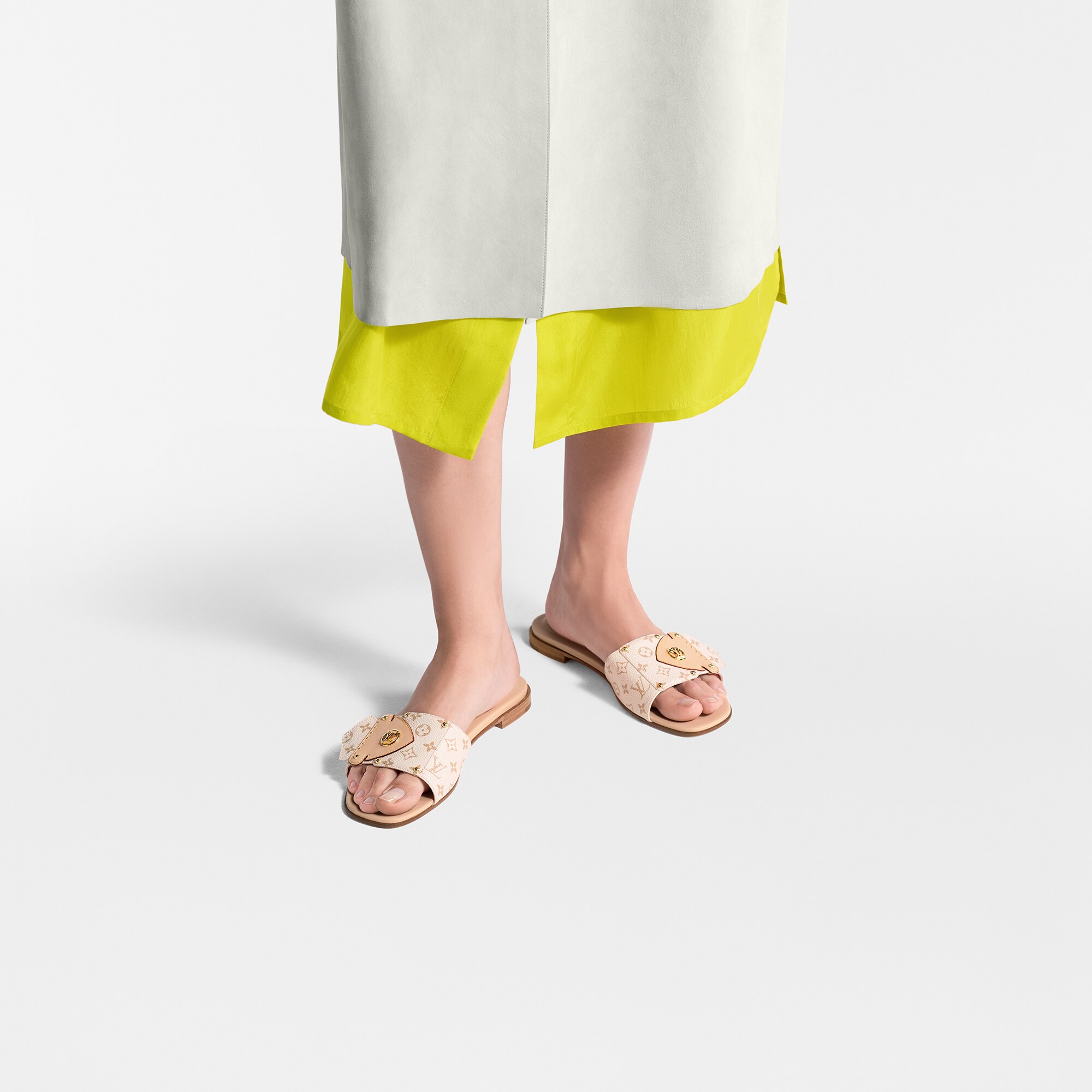  Zapatos Mules Mule plano LV Frame | Louis Vuitton ® (Ampliar producto)