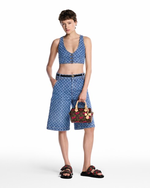 Sapatos Mules e Chinelos LV x TM Chinelo Pool Pillow | Louis Vuitton ®