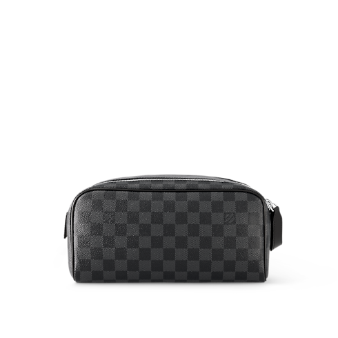 Canvas Damier Graphite Viajes Todo el equipaje y los accesorios Neceser Dopp Kit | Louis Vuitton ® (Ampliar producto)