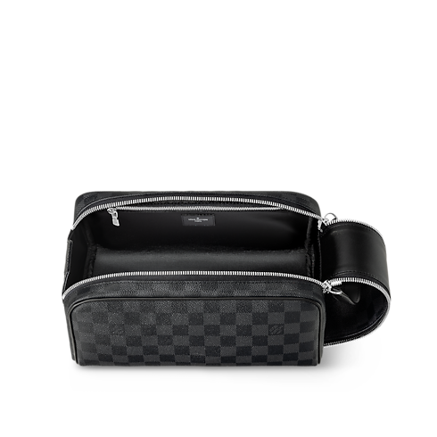 Canvas Damier Graphite Viajes Todo el equipaje y los accesorios Neceser Dopp Kit | Louis Vuitton ® (Ampliar producto)
