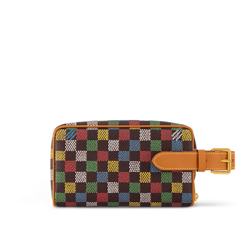 Damier Ebene Viajes Accesorios y organizadores de viaje Neceser Locker Dopp | Louis Vuitton ® (Ampliar producto)