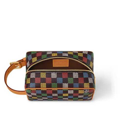 Damier Ebene Viajes Accesorios y organizadores de viaje Neceser Locker Dopp | Louis Vuitton ® (Ampliar producto)