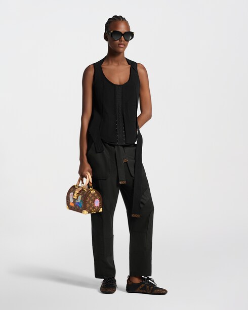 Ready-to-Wear Pants Poplin Insert Silk Cargo Pants | Louis Vuitton ®