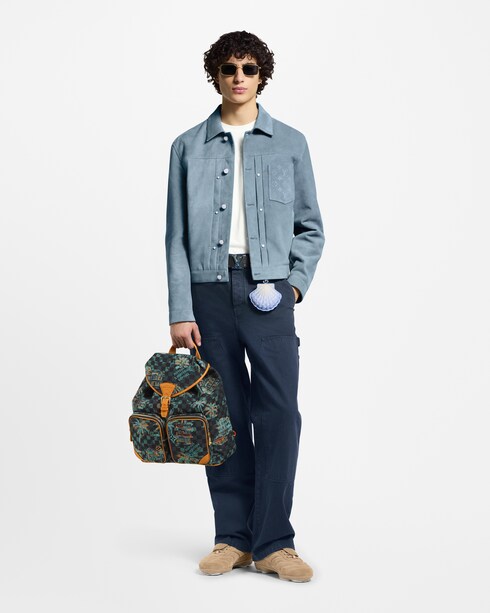 Ready-to-Wear All Ready-to-Wear Garment-Dyed Denim Carpenter Pants | Louis Vuitton ®