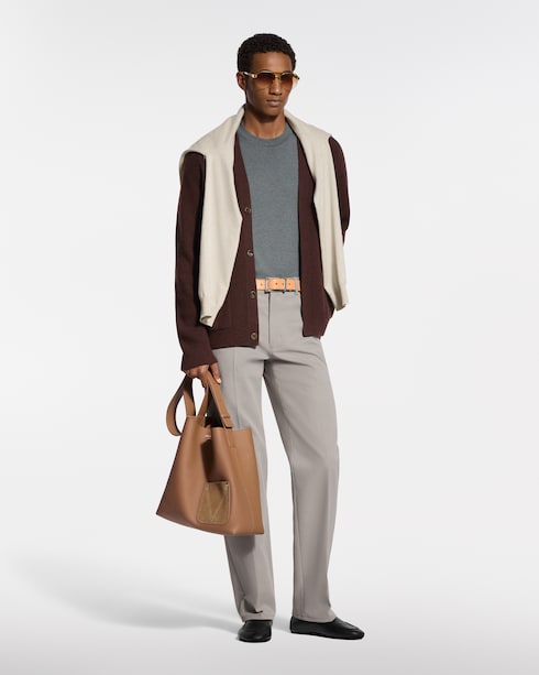 For Men LV Trunk Edition Cotton-Silk Casual Pants | Louis Vuitton ®
