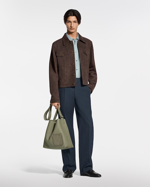 Ready-to-Wear Pants Casual Cotton-Silk Crepe Pants | Louis Vuitton ®