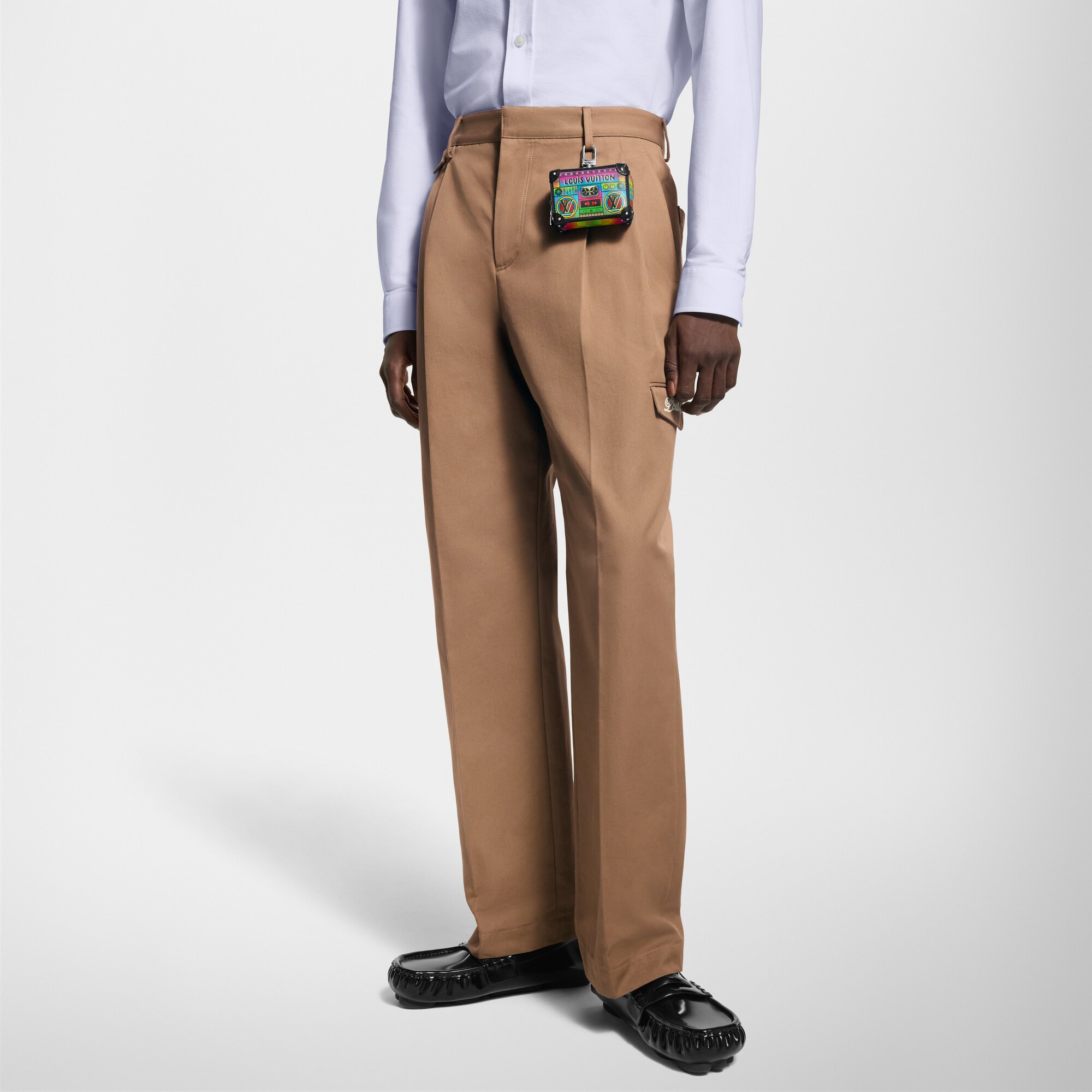  Ready to Wear Pantalones Pantalón chino con motivos distintivos | Louis Vuitton ® (Ampliar producto)