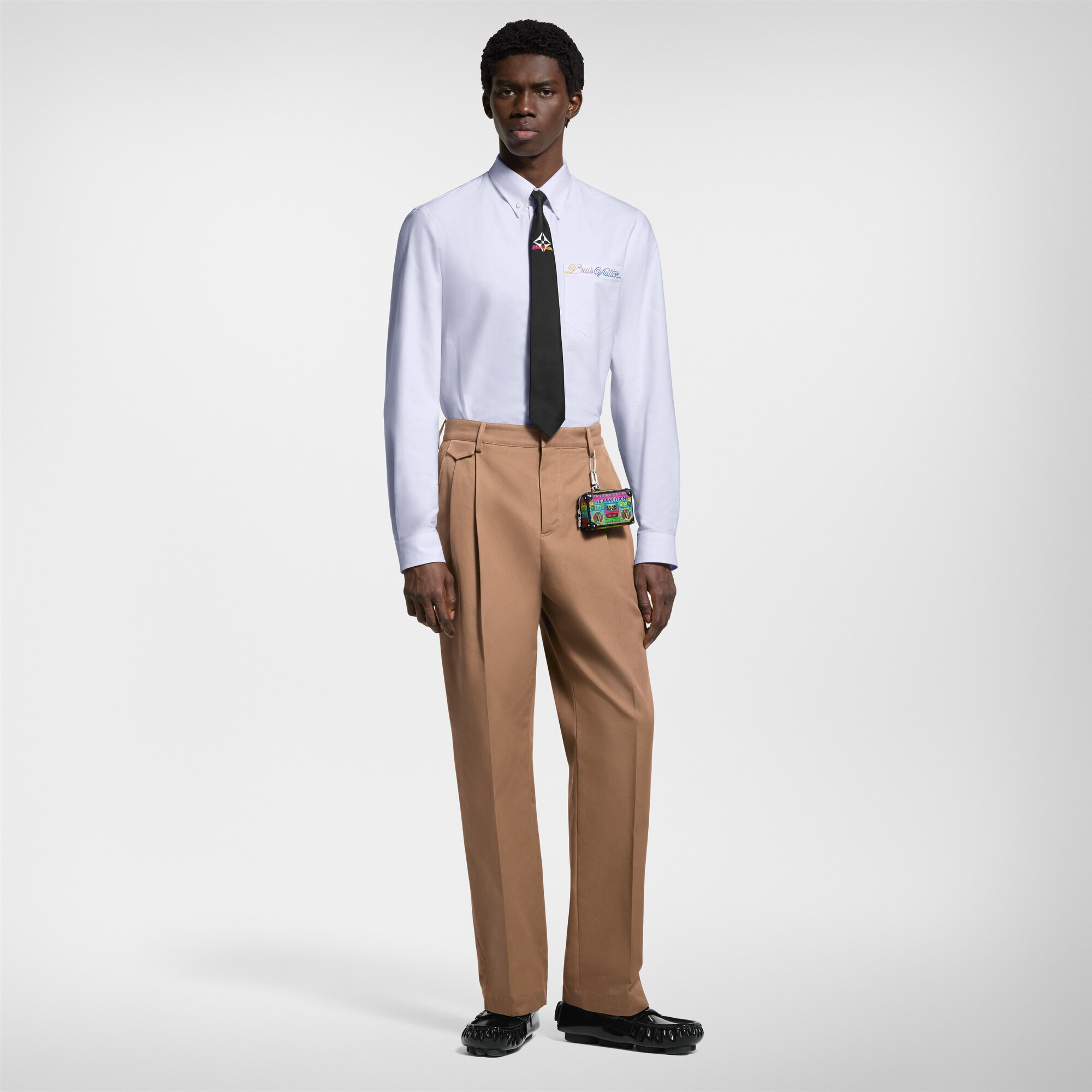  Ready to Wear Pantalones Pantalón chino con motivos distintivos | Louis Vuitton ® (Ampliar producto)