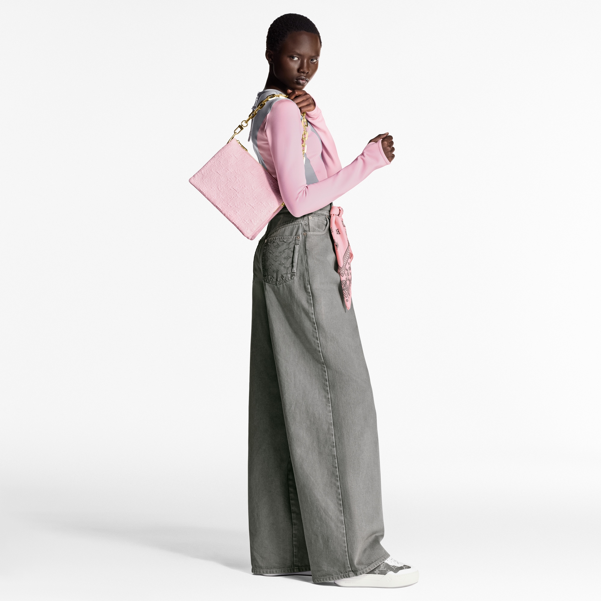  Ready to Wear Pantalones Pantalón con pinzas en denim | Louis Vuitton ® (Ampliar producto)