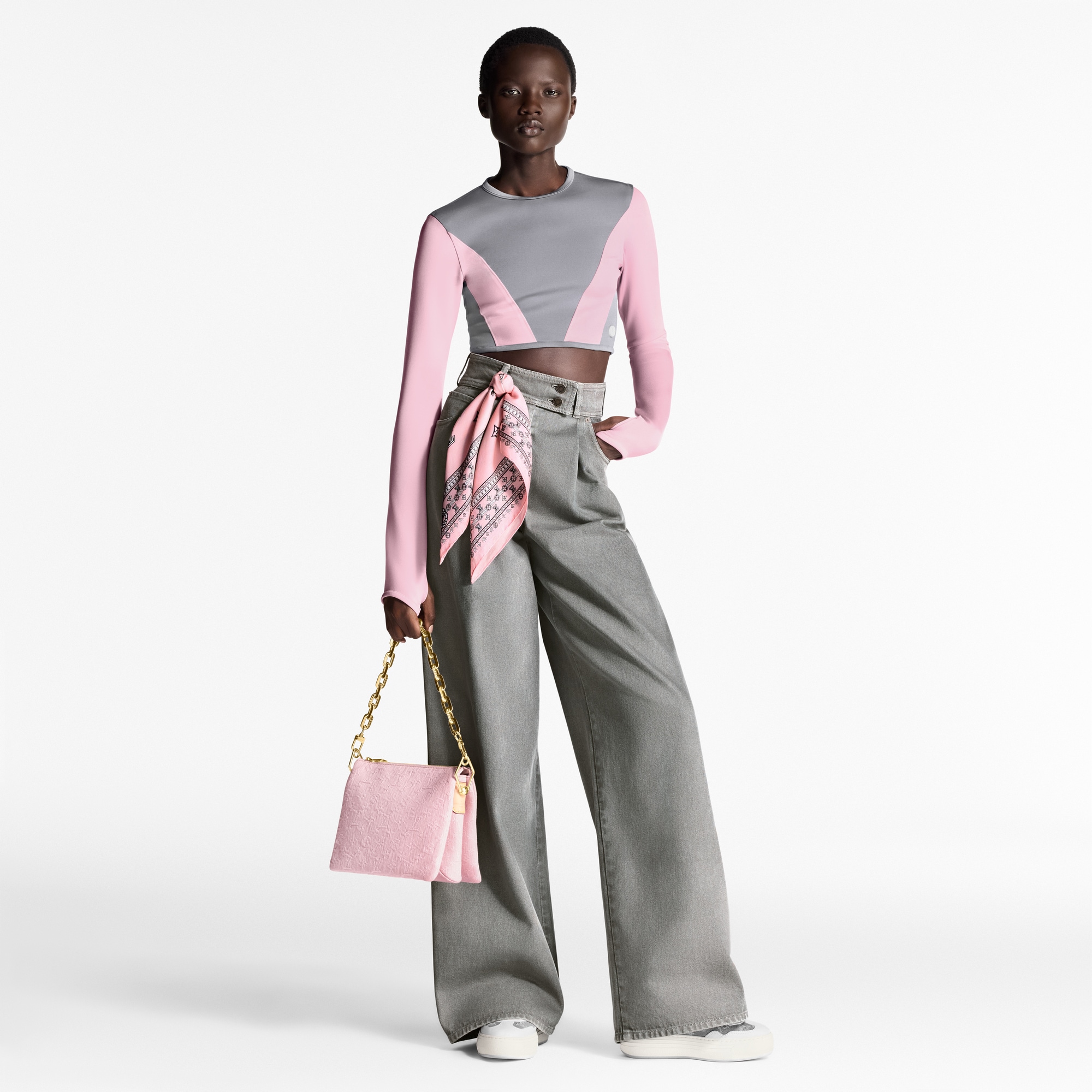  Ready to Wear Pantalones Pantalón con pinzas en denim | Louis Vuitton ® (Ampliar producto)
