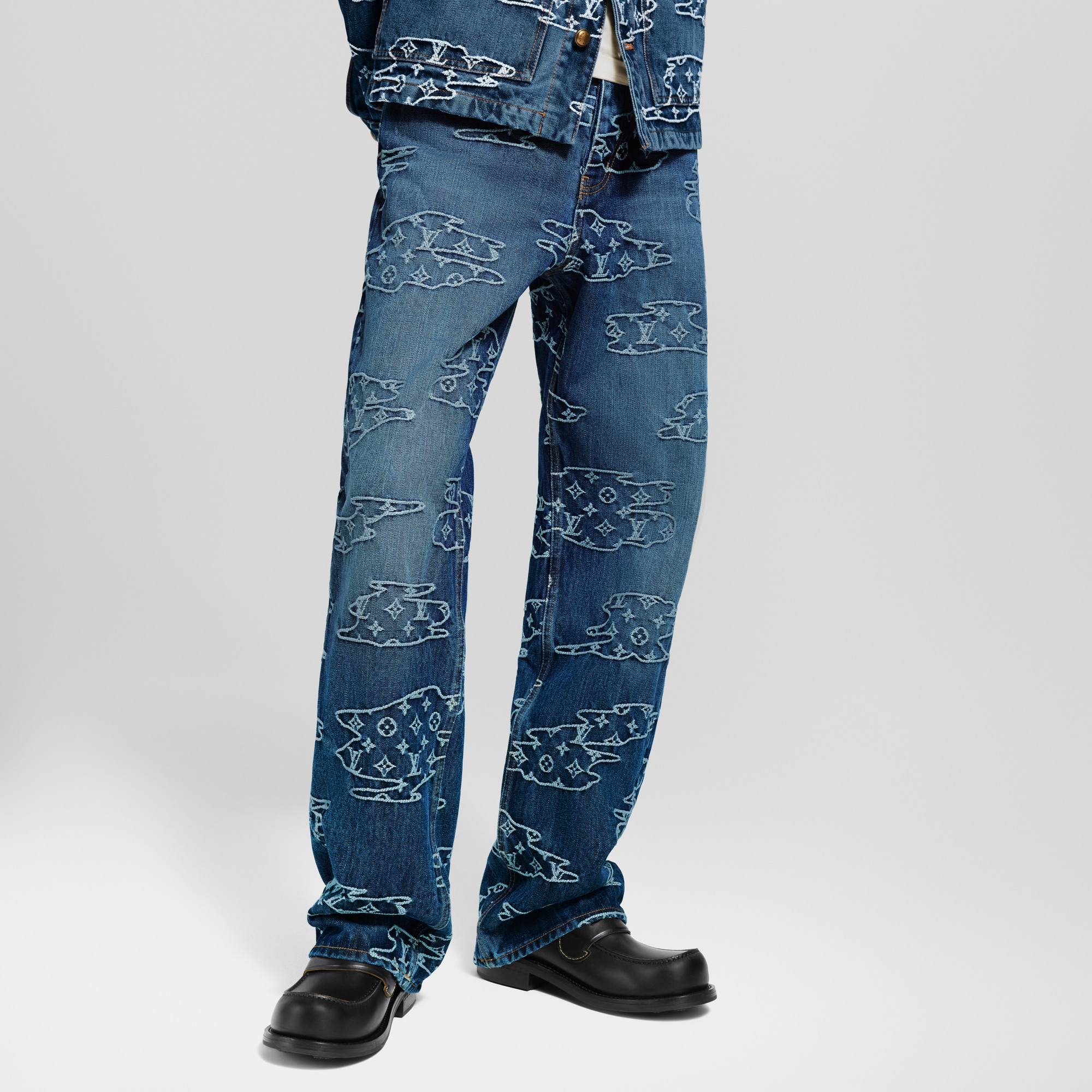  Ready to Wear Mezclilla Pantalón de denim Monograma | Louis Vuitton ® (Ampliar producto)