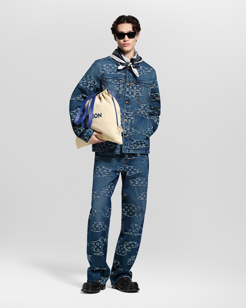 Ready to Wear Mezclilla Pantalón de denim Monograma | Louis Vuitton ®