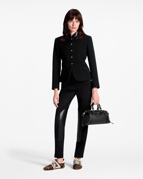 Discontinued Product Obs 10 Leather Accent Riding Pants | Louis Vuitton ®