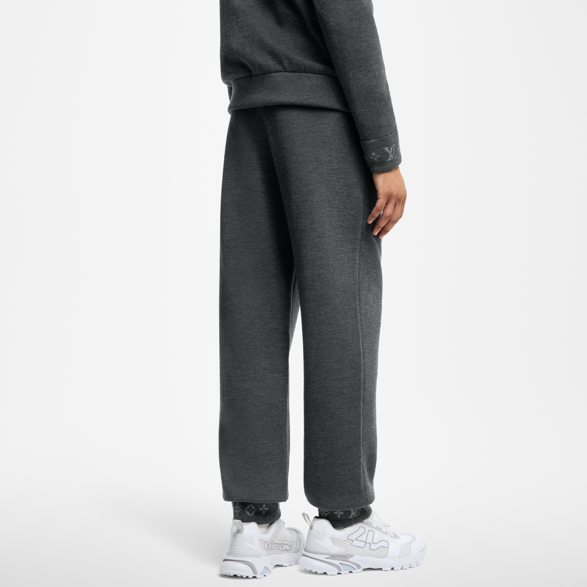  Ready to Wear Todo el Ready-To-Wear Pantalón de lana de punto de doble vista | Louis Vuitton ® (Ampliar producto)