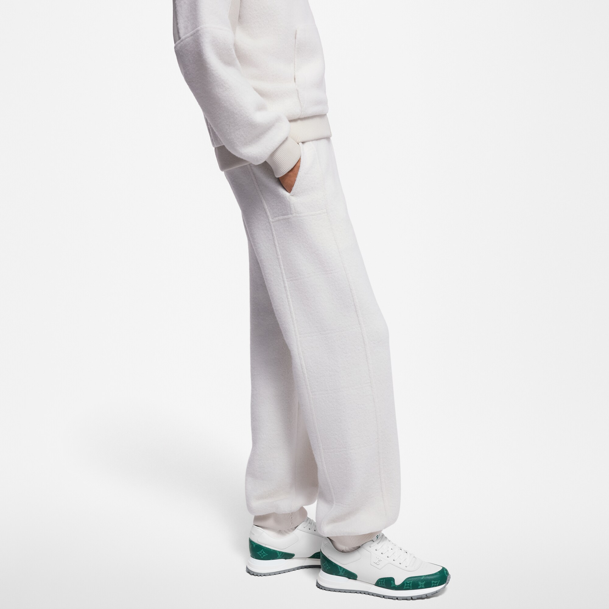  Ready to Wear Todo el Ready-To-Wear Pantalón de lana texturizada acolchado | Louis Vuitton ® (Ampliar producto)