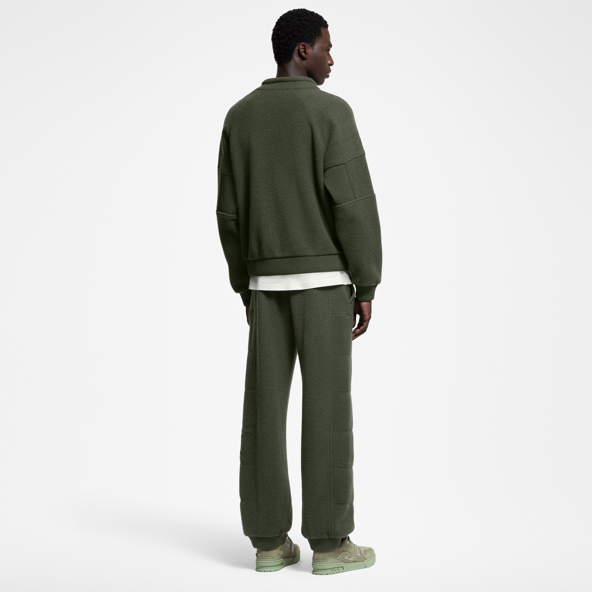  Ready to Wear Todo el Ready-To-Wear Pantalón de lana texturizada acolchado | Louis Vuitton ® (Ampliar producto)