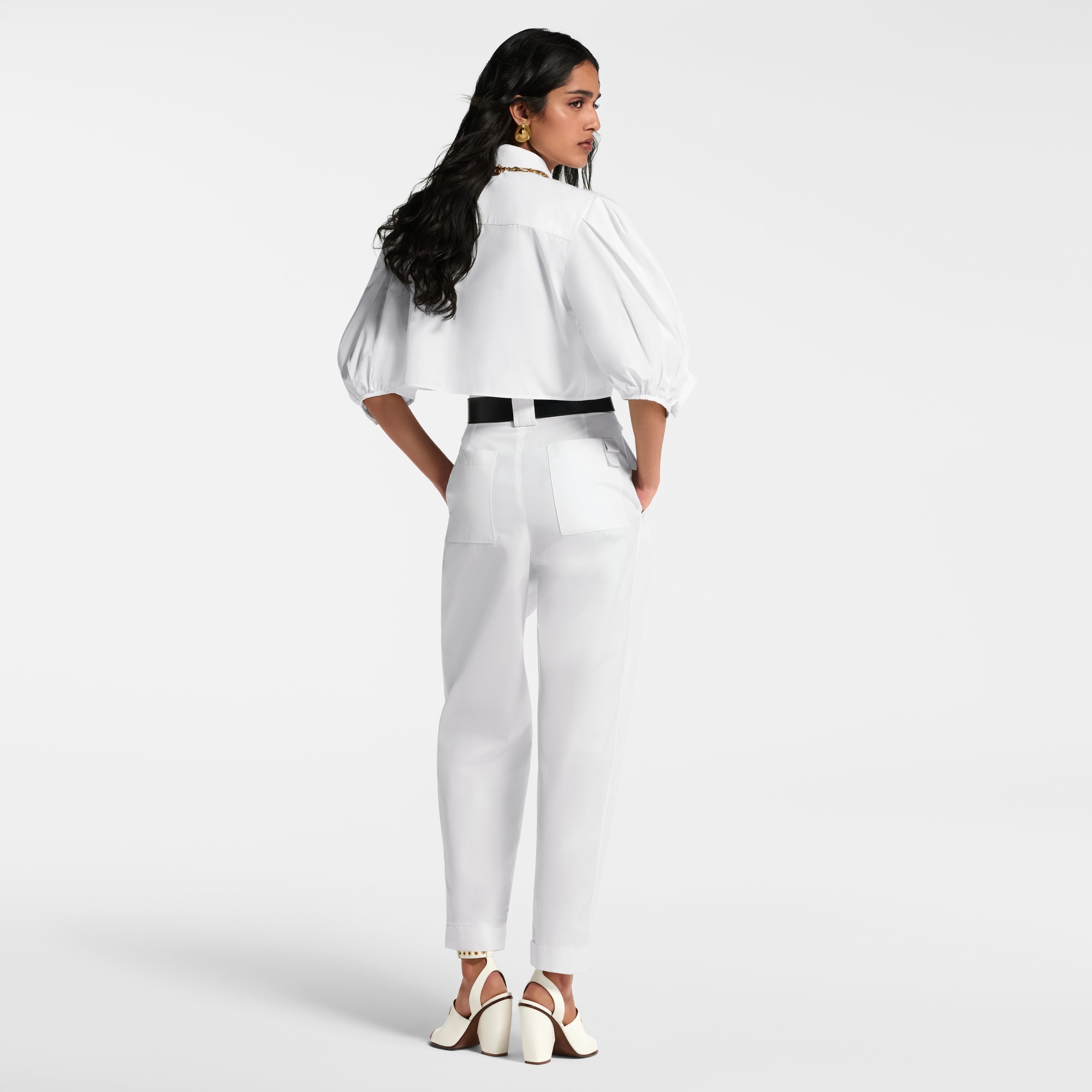  Ready to Wear Pantalones Pantalón de pernera ancha | Louis Vuitton ® (Ampliar producto)