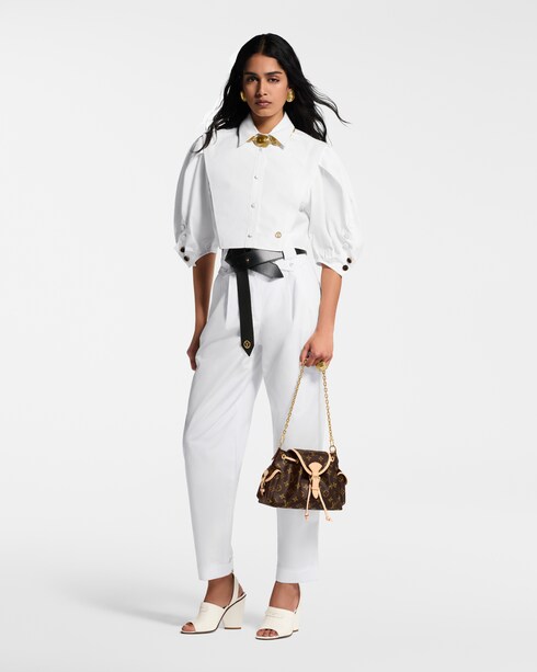 Ready to Wear Pantalones Pantalón de pernera ancha | Louis Vuitton ®