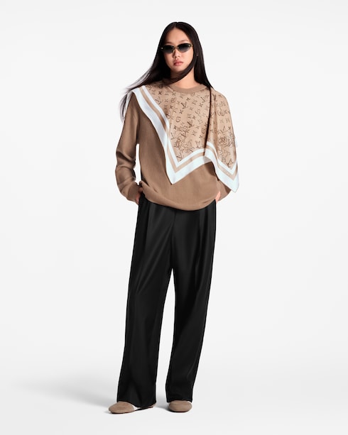 Prêt-à-Porter Pantalons Pantalon large en laine | Louis Vuitton ®